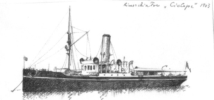 1903 - Rimorchiatore 'Ciclope'
